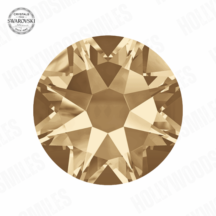 Swarovski Golden Shadow Tooth Gem My Store