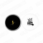 18k Gold Lightning Tooth Charm My Store