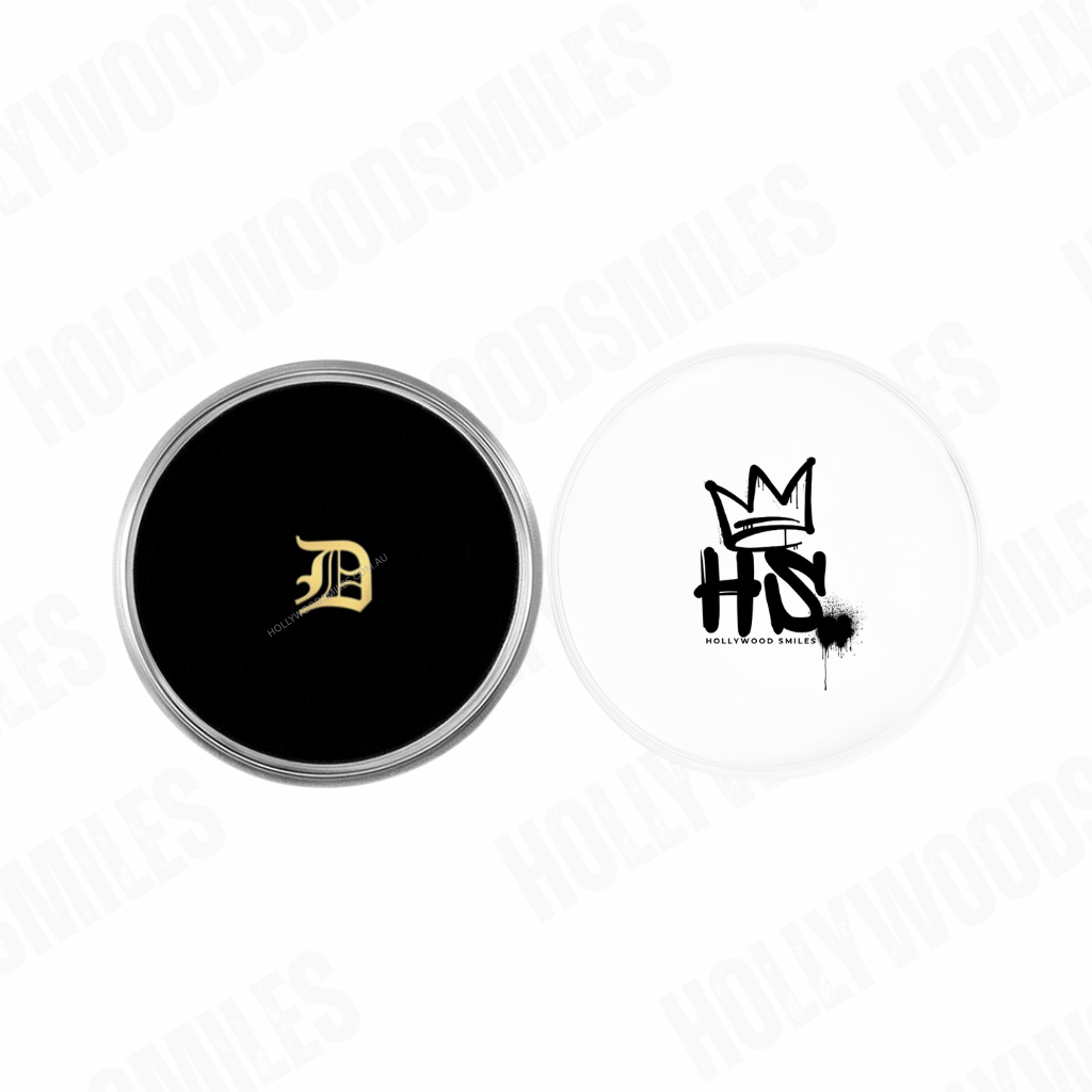 18K Gold Old English D Tooth Charm