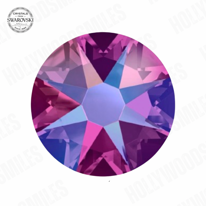 Swarovski Fuchsia Shimmer Tooth Gem My Store