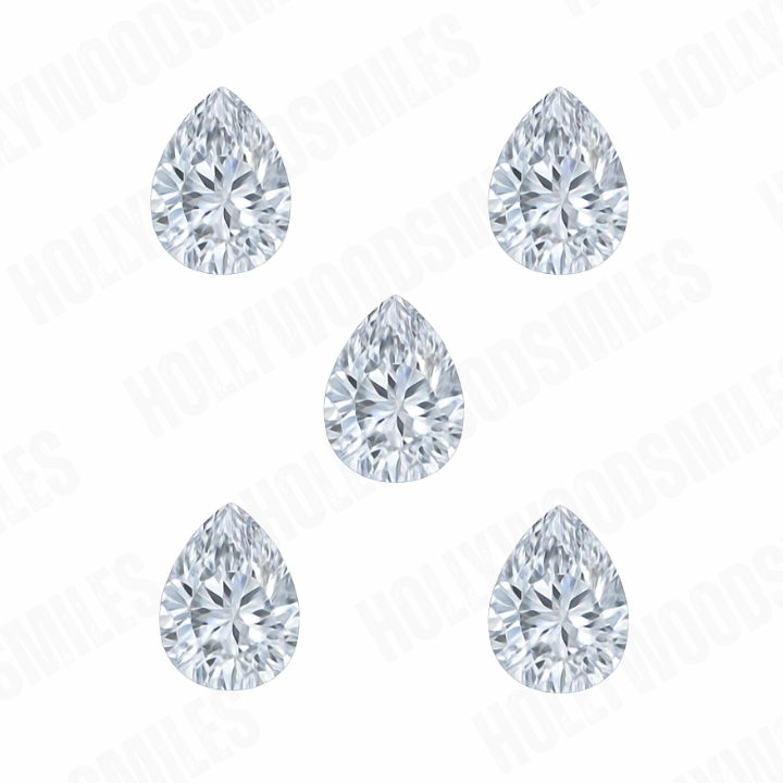 Mini CZ Teardrop Tooth Gem My Store