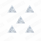 Mini CZ Triangle Cut Tooth Gem My Store