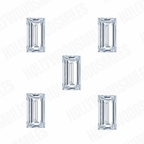 Mini CZ Baguette Tooth Gem My Store