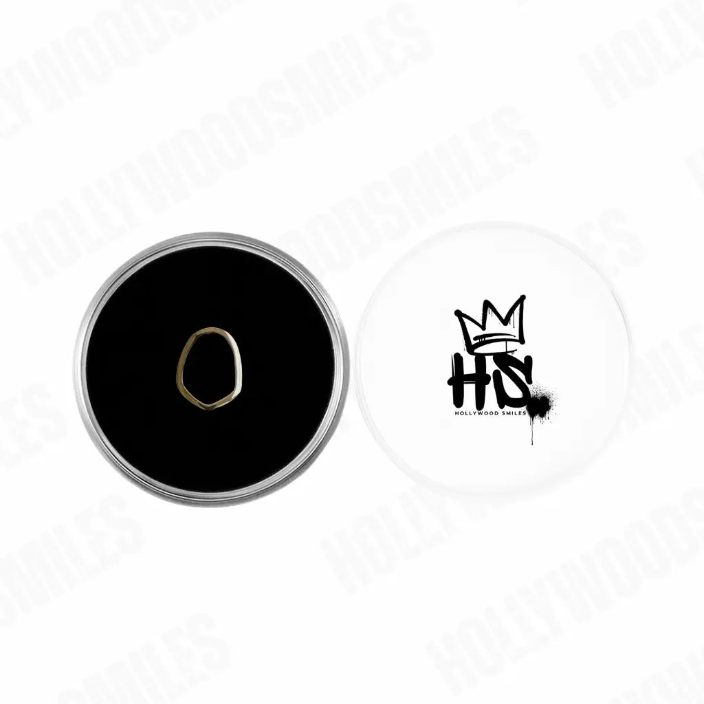 18k Gold Window Canine Tooth Charm My Store