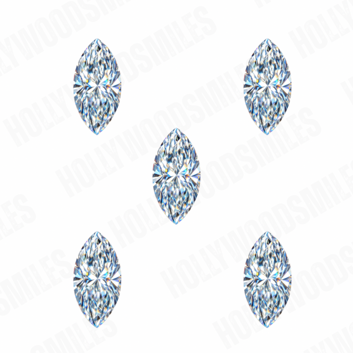 Mini CZ Marquise Tooth Gem My Store